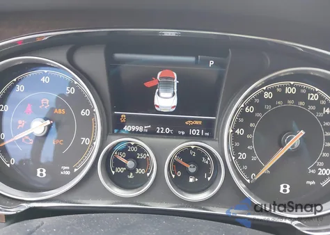 2016 Bentley Continental Gt W12 z USA, uszkodzony, nr VIN SCBGU3ZA3GC052654